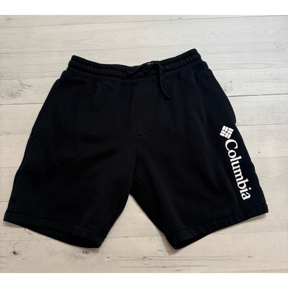 Columbia men's black sweat shorts men's‎ small 8L